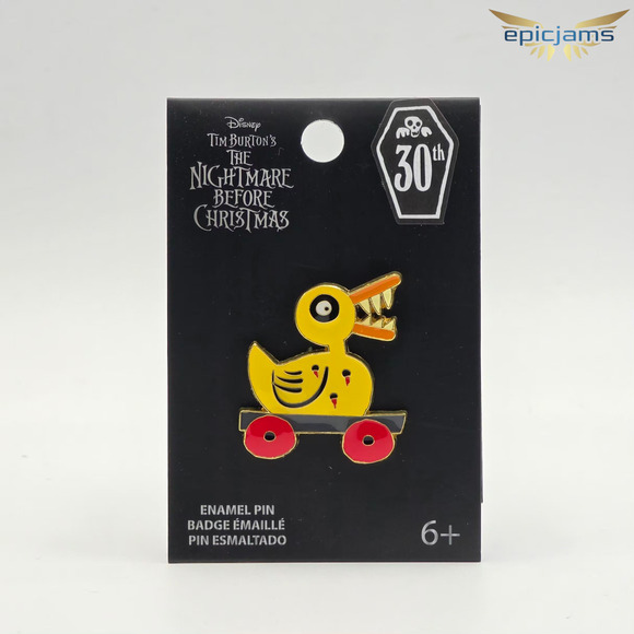 Loungefly Disney The Nightmare Before Christmas Scary Duck Enamel Pin - Picture 1 of 2